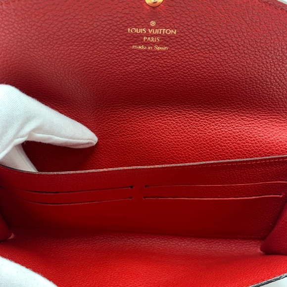 Louis Vuitton Monogram Cherry Empreinte Leather Curieuse Wallet - Picture 7 of 10